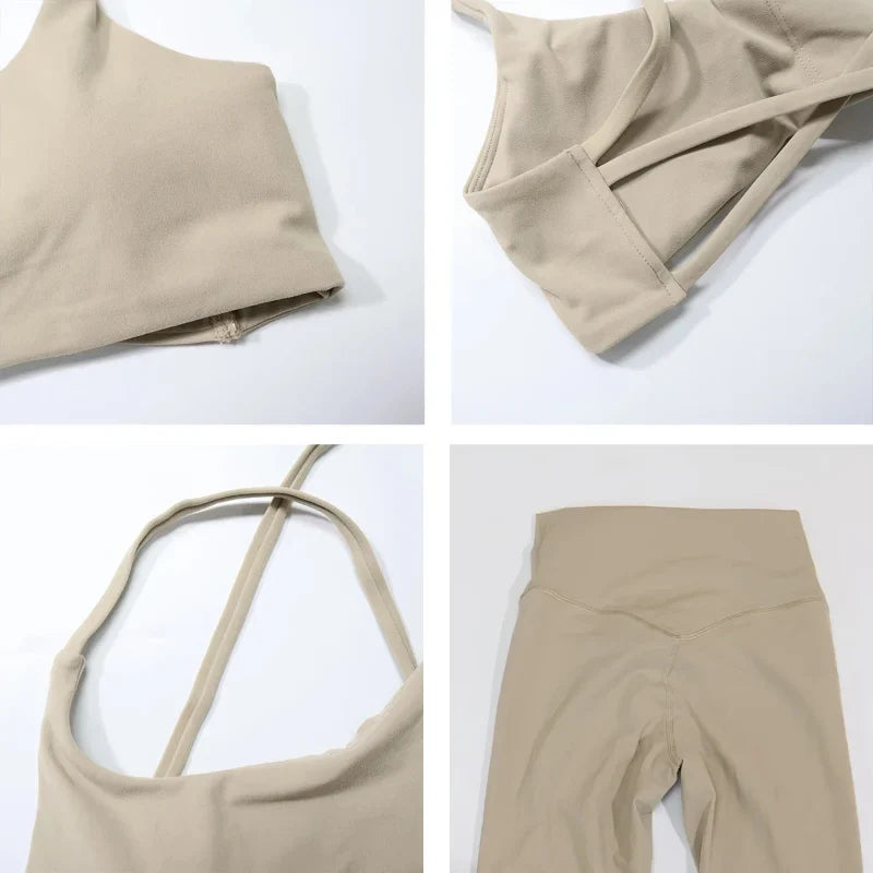 Crossback Sports Bra & Leggings Set