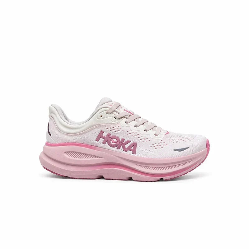 Hoka Bondi 9 Rose Tea Petal – Running Shoes Women's